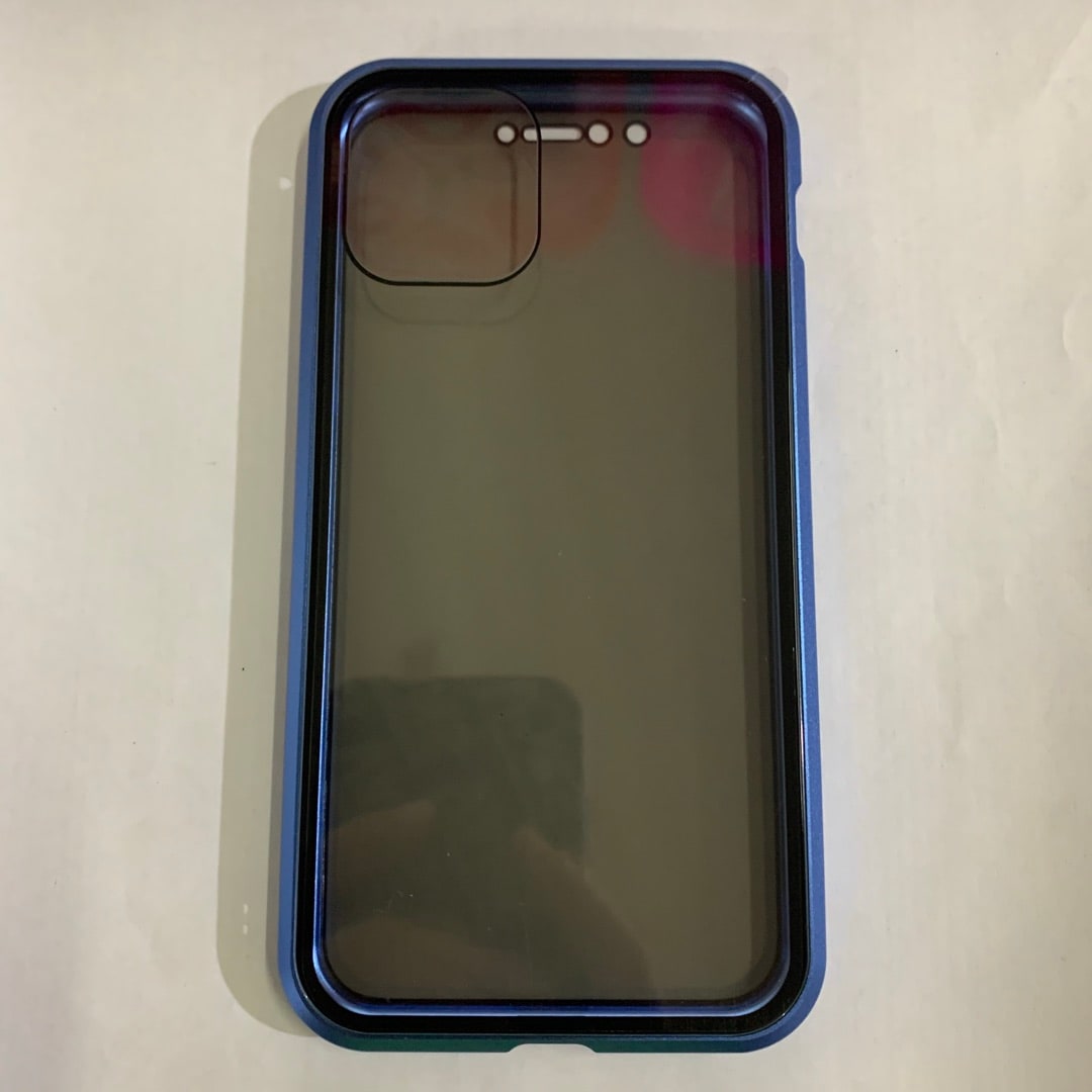 Magnetic Phone Case with Privacy Glass and Card Holder Tempered Protector Wallet - Image 35