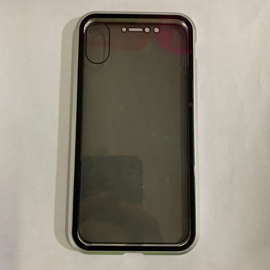 Magnetic Phone Case with Privacy Glass and Card Holder Tempered Protector Wallet - Image 37