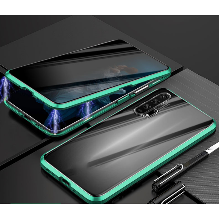 Magnetic Phone Case with Privacy Glass and Card Holder Tempered Protector Wallet - Image 38