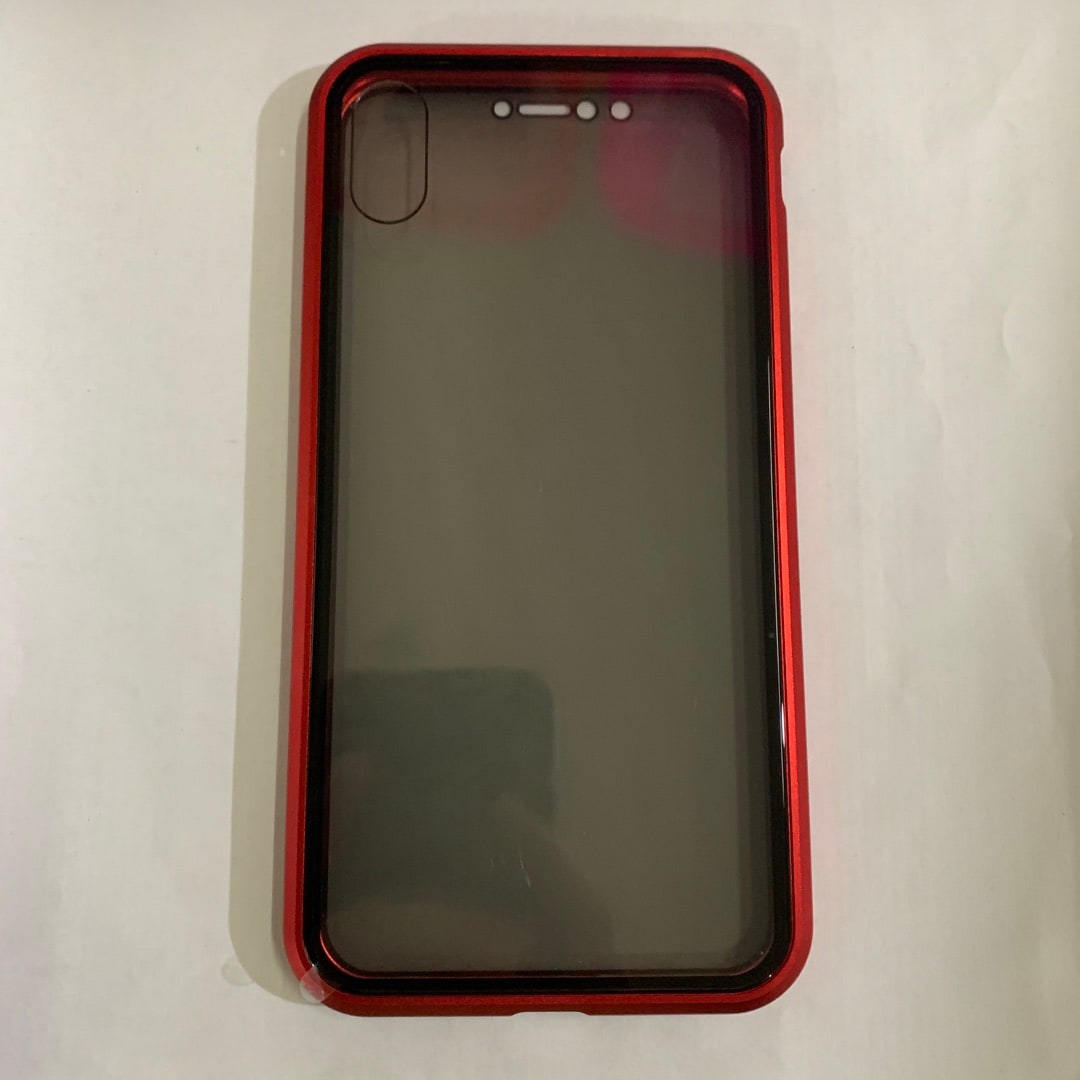 Magnetic Phone Case with Privacy Glass and Card Holder Tempered Protector Wallet - Image 4