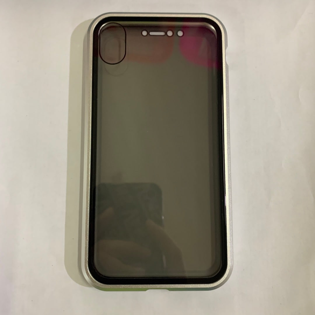 Magnetic Phone Case with Privacy Glass and Card Holder Tempered Protector Wallet - Image 43