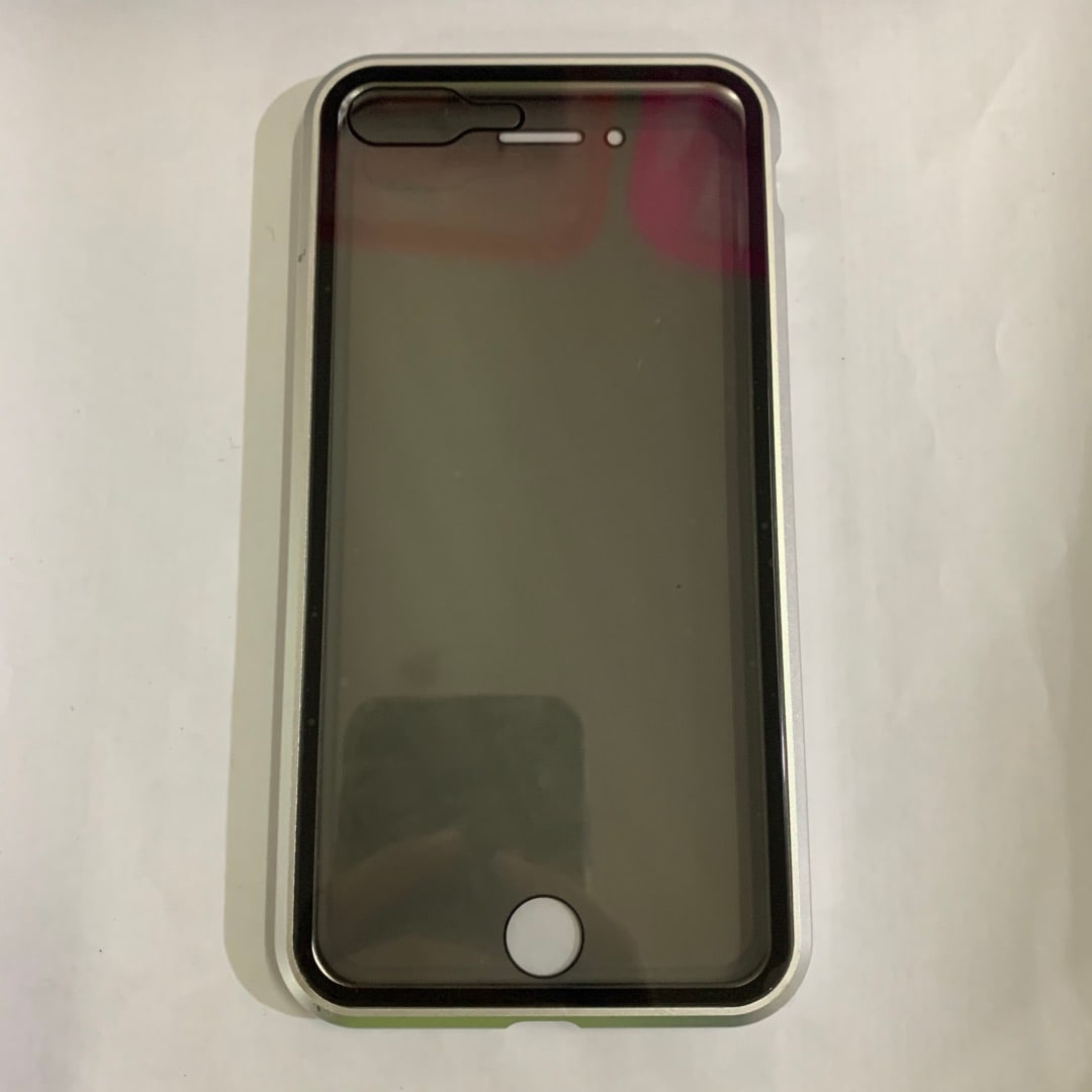 Magnetic Phone Case with Privacy Glass and Card Holder Tempered Protector Wallet - Image 44