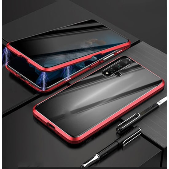 Magnetic Phone Case with Privacy Glass and Card Holder Tempered Protector Wallet - Image 45