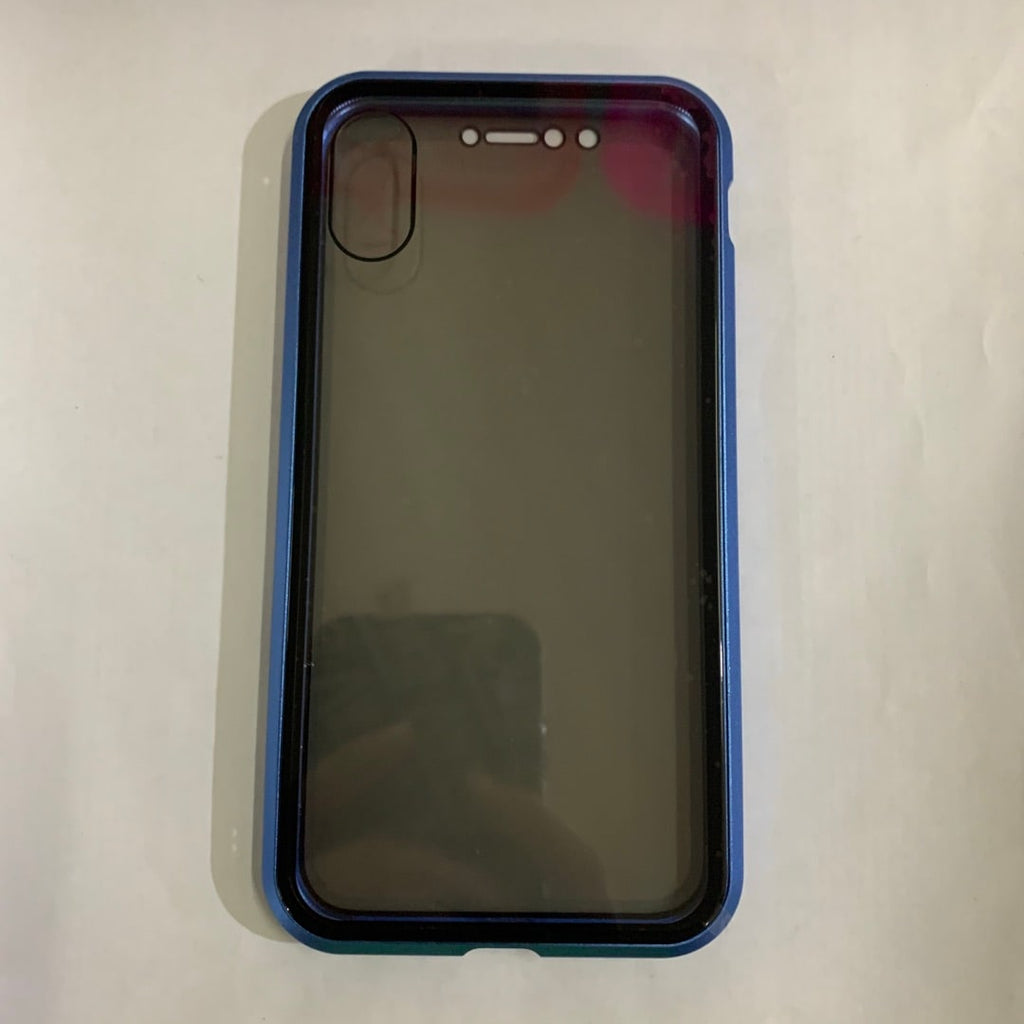 Magnetic Phone Case with Privacy Glass and Card Holder Tempered Protector Wallet - Image 49