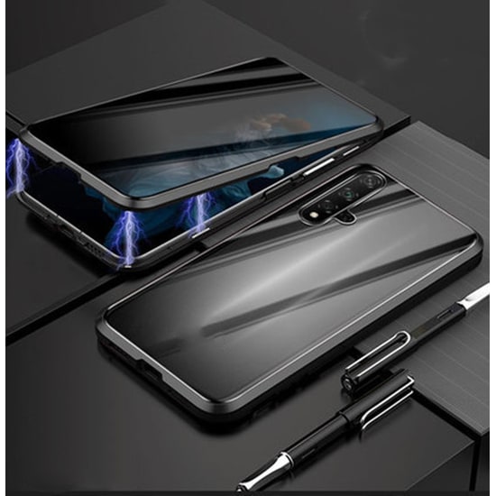 Magnetic Phone Case with Privacy Glass and Card Holder Tempered Protector Wallet - Image 51