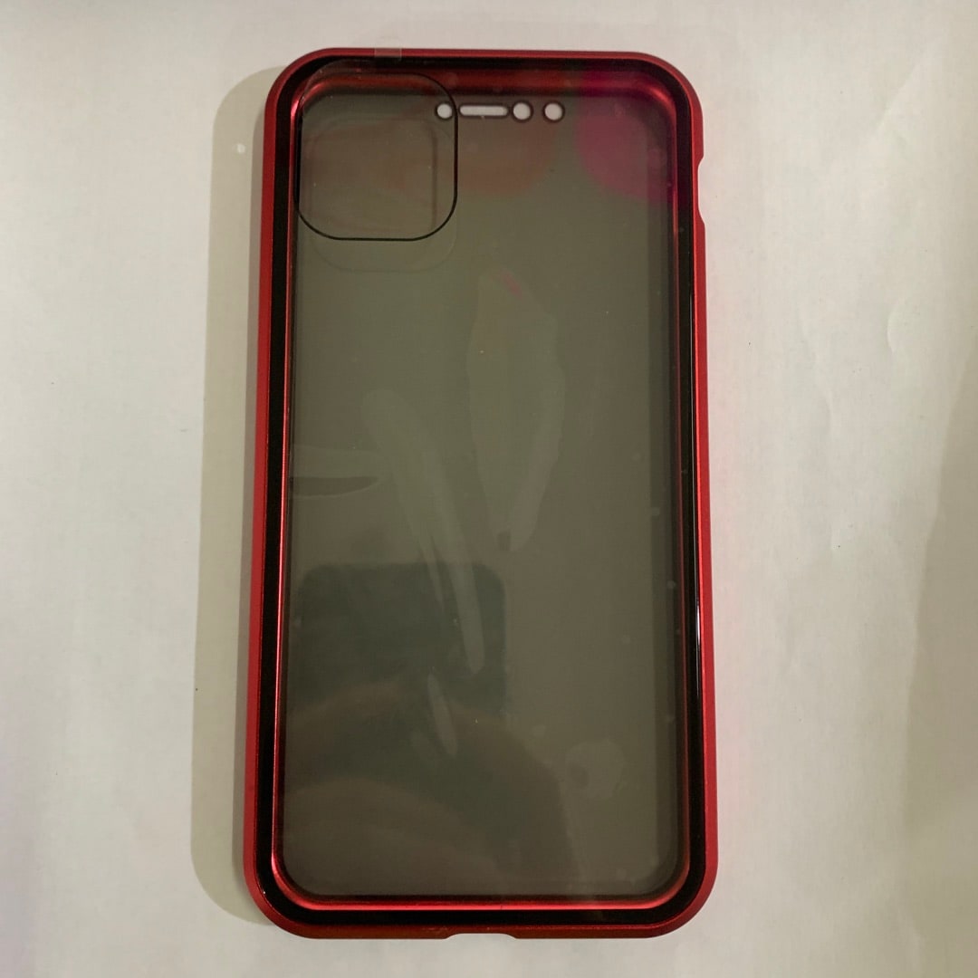 Magnetic Phone Case with Privacy Glass and Card Holder Tempered Protector Wallet - Image 59