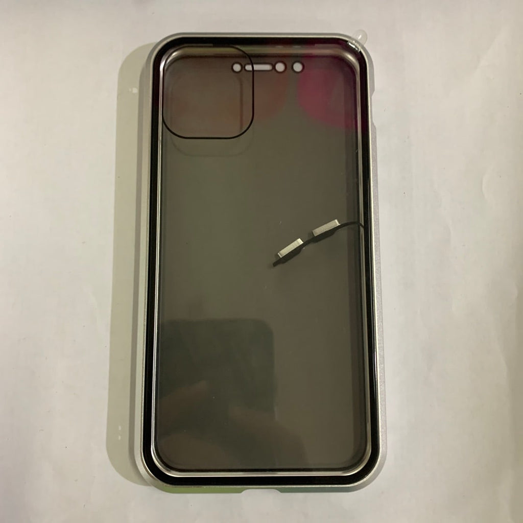Magnetic Phone Case with Privacy Glass and Card Holder Tempered Protector Wallet - Image 64