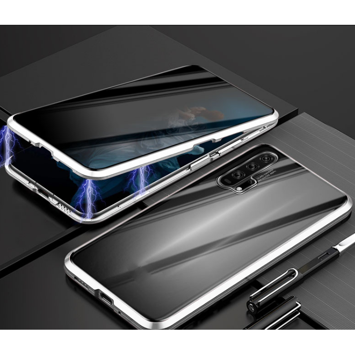 Magnetic Phone Case with Privacy Glass and Card Holder Tempered Protector Wallet - Image 8