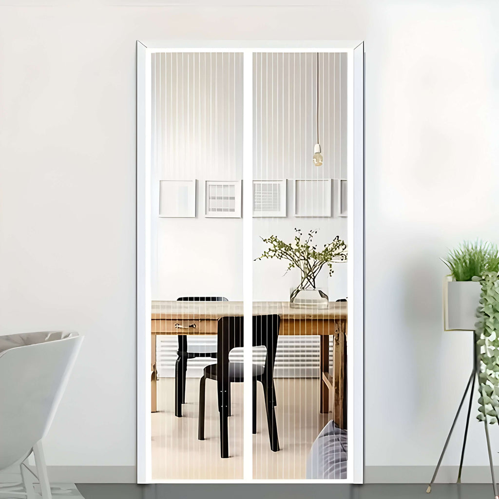 Magnetic Screen Door with Self-Closing Mesh and Hands-Free Pet Entry for Doorways - Image 3