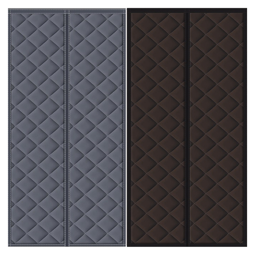 Magnetic Thermal Insulated Door Curtain with Quilted Pattern for Patio Garage Heat Insulation - Image 3