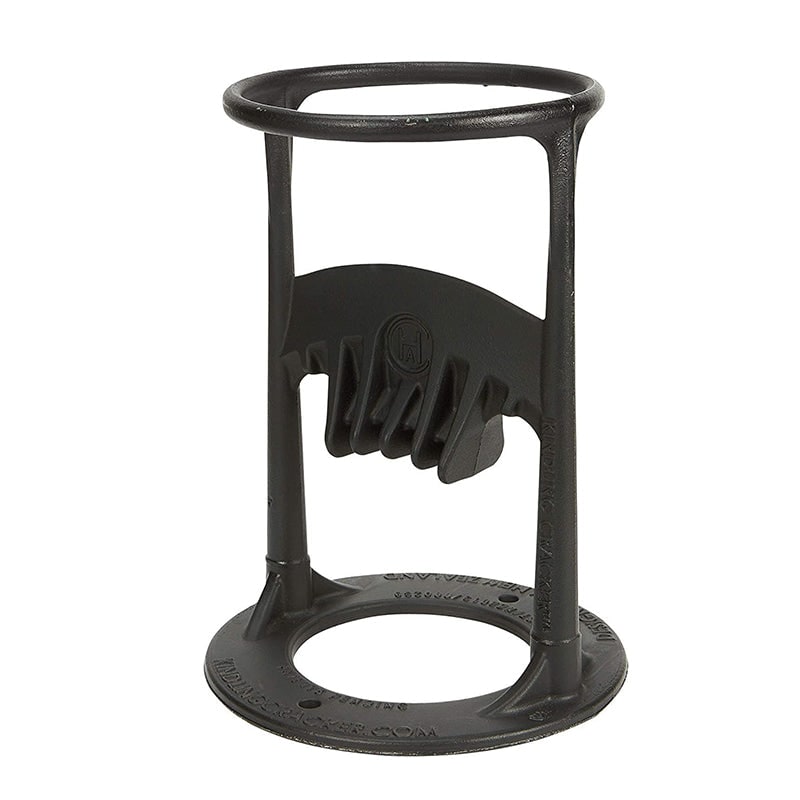 Manual Cast Iron Log Splitter with Safety Ring and Stump Mount - Image 8