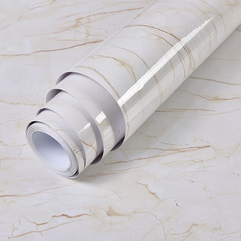Marble Contact Paper for Countertop and Shelf Liner with Peel and Stick Waterproof Glossy Finish - Image 10
