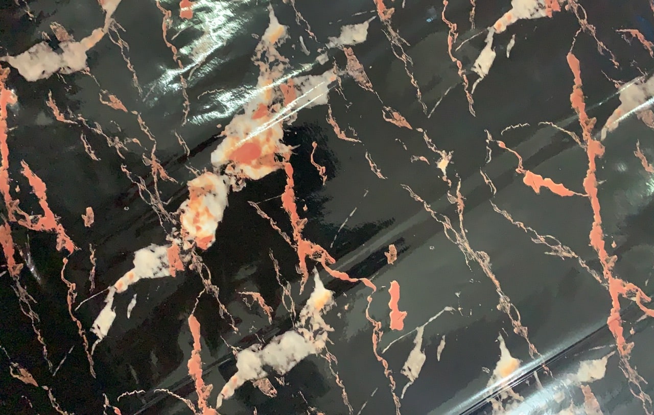 Marble Contact Paper for Countertop and Shelf Liner with Peel and Stick Waterproof Glossy Finish - Image 12