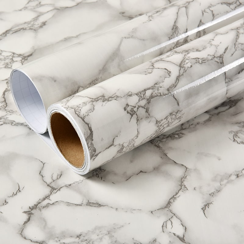 Marble Contact Paper for Countertop and Shelf Liner with Peel and Stick Waterproof Glossy Finish - Image 13