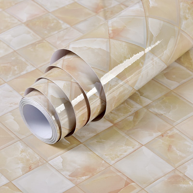 Marble Contact Paper for Countertop and Shelf Liner with Peel and Stick Waterproof Glossy Finish - Image 4