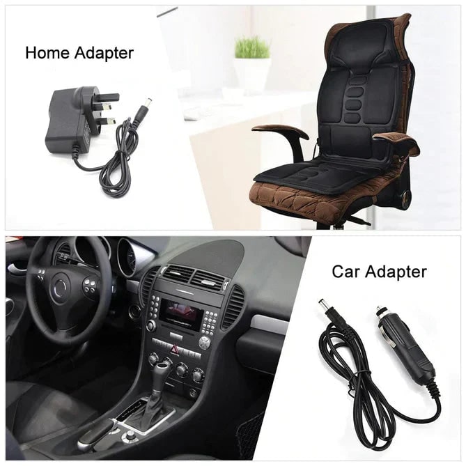 Massage Seat Cushion for Office Chair with Heated Vibration and Remote Control Gel - Image 3