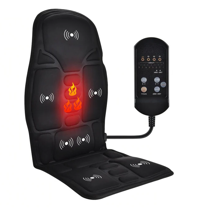 Massage Seat Cushion for Office Chair with Heated Vibration and Remote Control Gel - Image 7