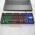 Mechanical Gaming Keyboard Compact Wired Tenkeyless 87-Key with Rgb Backlighting - Image 3
