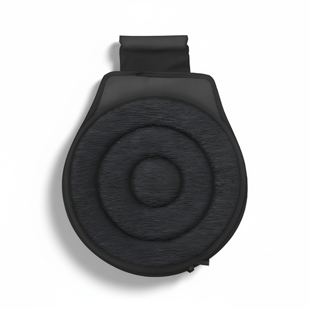 Memory Foam Seat Cushion Swivel Rotating Circular Textured Portable Pressure Relief - Image 1