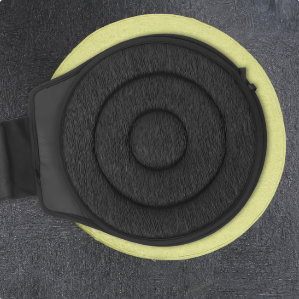 Memory Foam Seat Cushion Swivel Rotating Circular Textured Portable Pressure Relief - Image 4