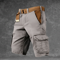 Mens Cargo Shorts Work Lightweight Side Pockets Belt Included Outdoor - Image 1