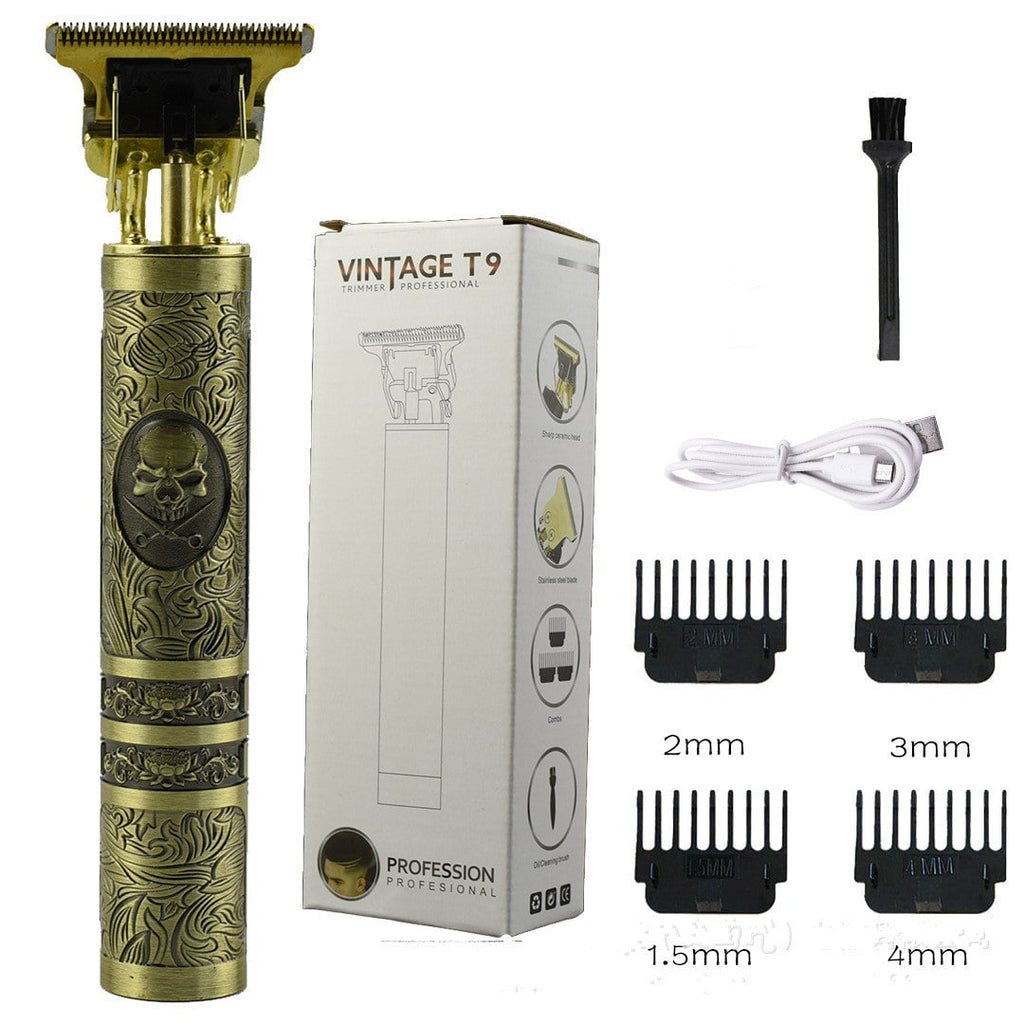 Men's Cordless Hair Trimmer for Pubic and Groin with Metal Body and Guide Combs - Image 7