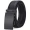 Men's Leather Belt with Automatic Ratchet Buckle and Adjustable Length - Image 6