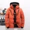 Men's Quilted Winter Jacket with Adjustable Hood and Zippered Pockets - Image 10