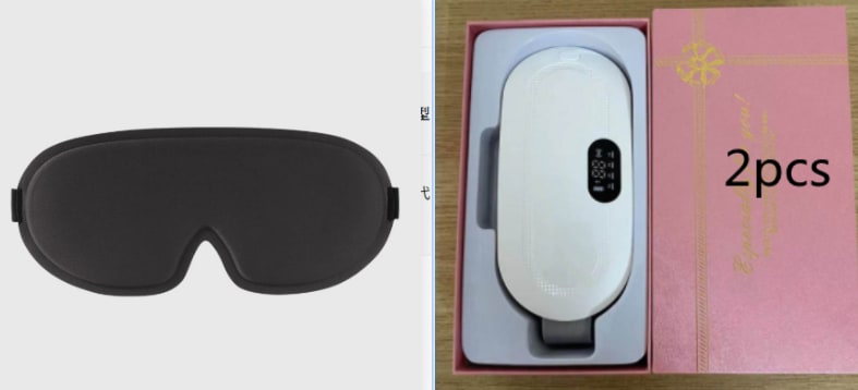 Menstrual Heating Pad for Cramps Electric Vibration Massage and USB Charging Portable - Image 2
