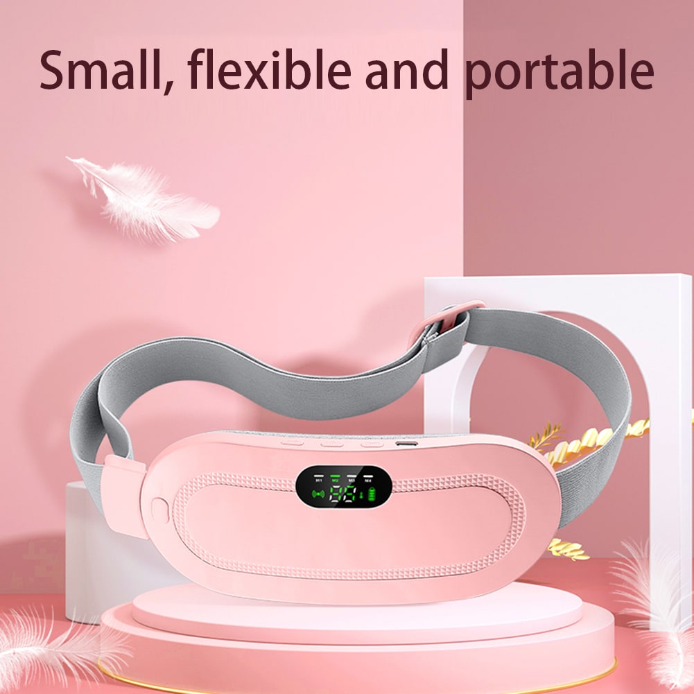 Menstrual Heating Pad for Cramps Electric Vibration Massage and USB Charging Portable - Image 5
