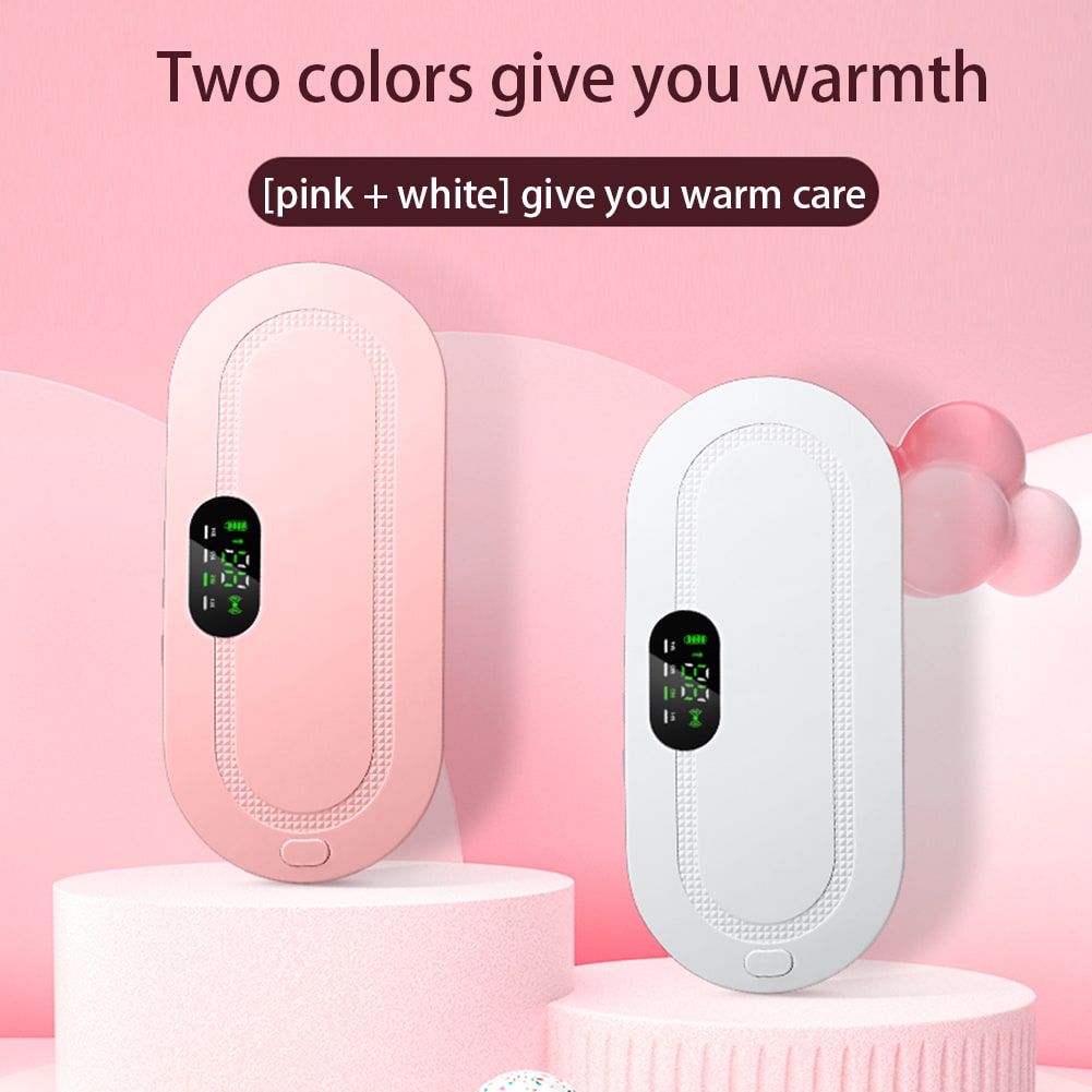 Menstrual Heating Pad for Cramps Vibrating Massage Electric Waist Belt and Digital Display - Image 15