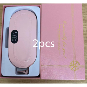Menstrual Heating Pad for Cramps Vibrating Massage Electric Waist Belt and Digital Display - Image 29