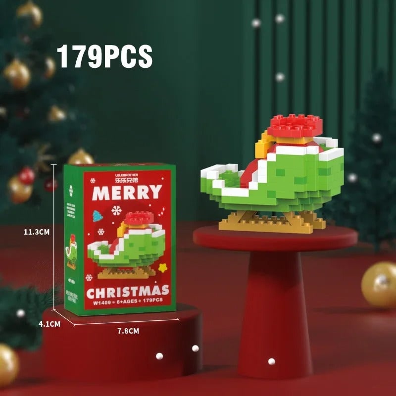 Micro Building Blocks and Mini Sets with Festive Holiday Figures - Image 10