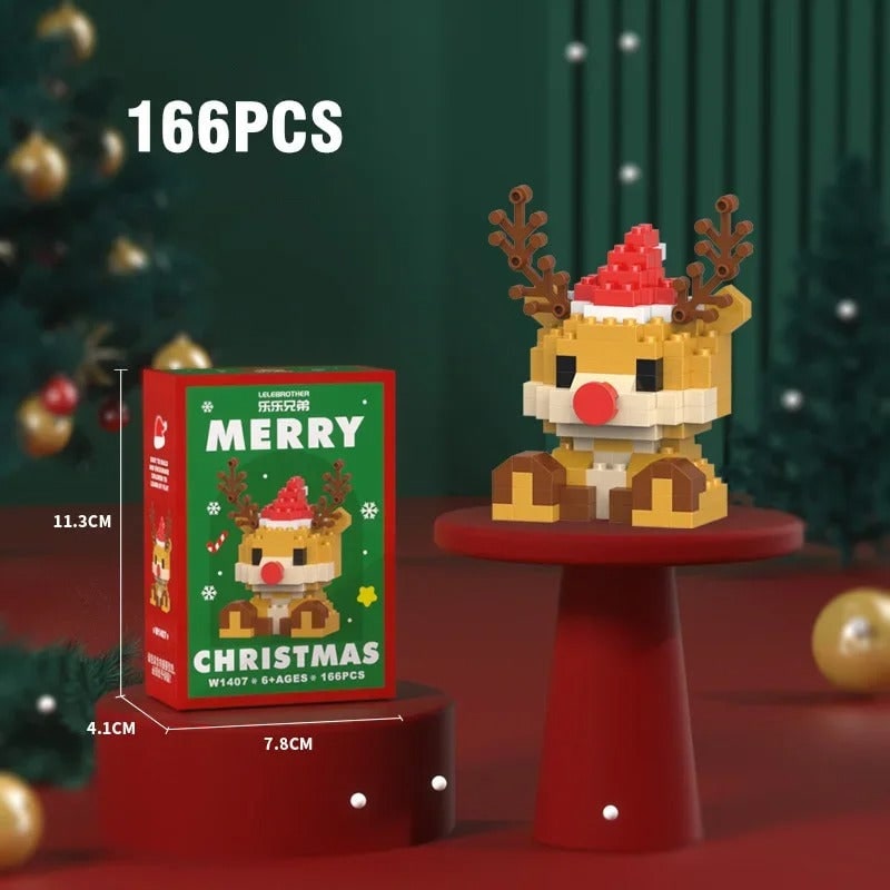 Micro Building Blocks and Mini Sets with Festive Holiday Figures - Image 11