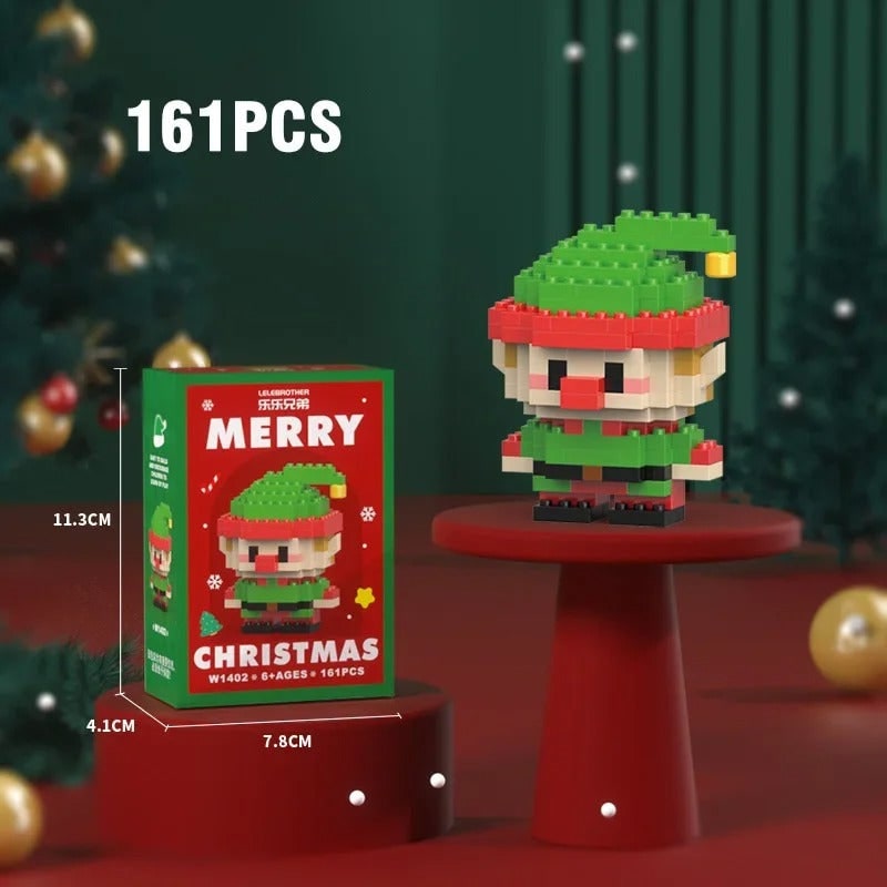Micro Building Blocks and Mini Sets with Festive Holiday Figures - Image 5