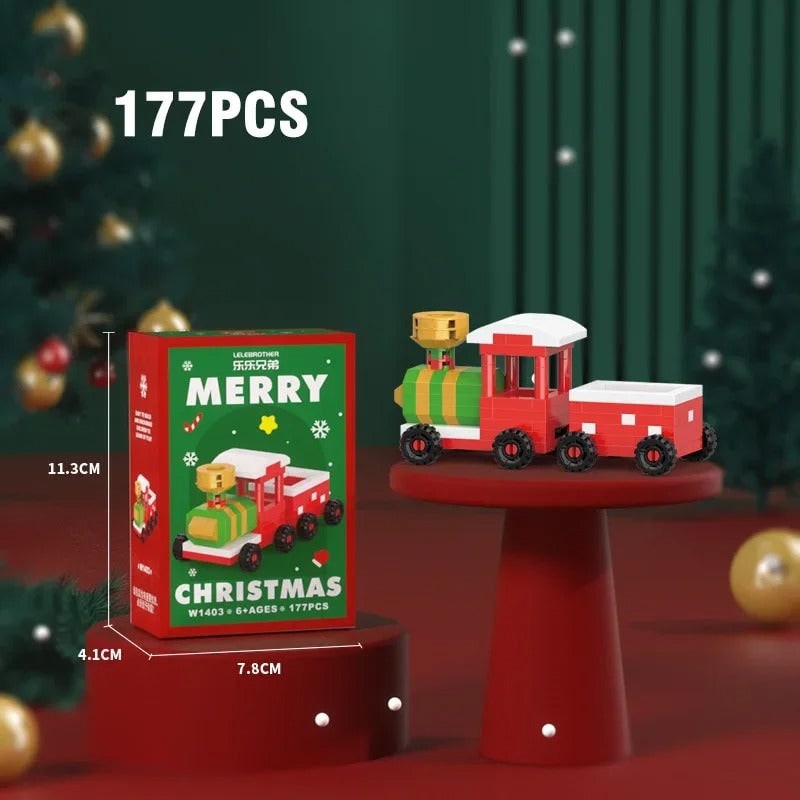 Micro Building Blocks and Mini Sets with Festive Holiday Figures - Image 6