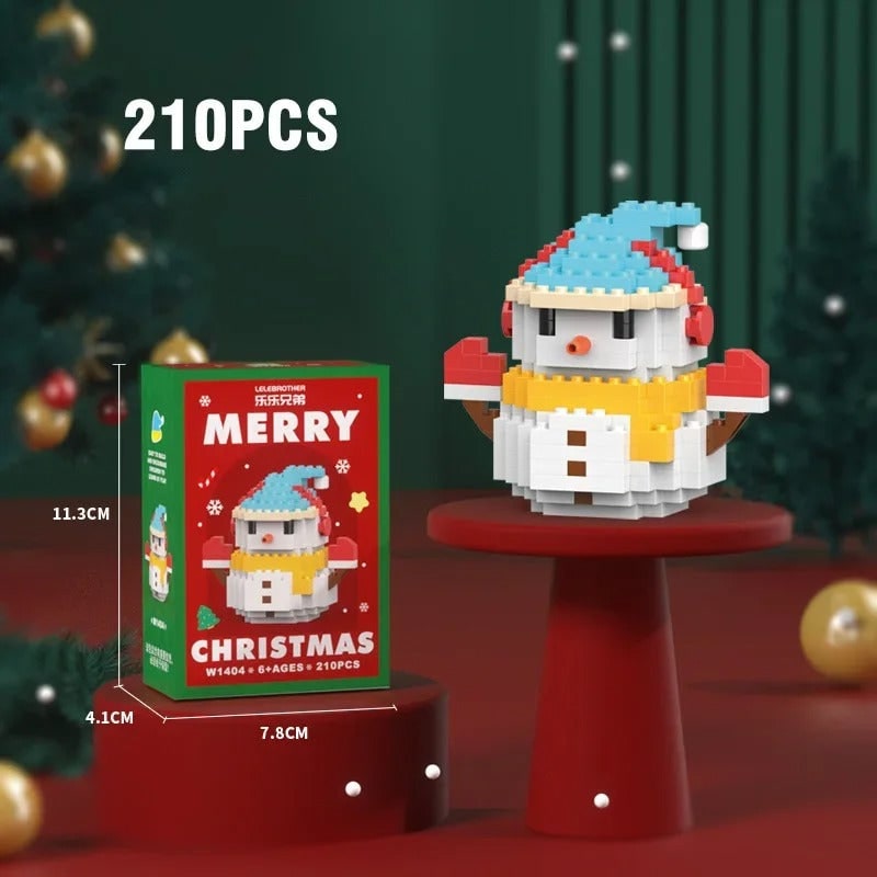 Micro Building Blocks and Mini Sets with Festive Holiday Figures - Image 7