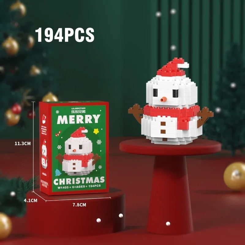 Micro Building Blocks and Mini Sets with Festive Holiday Figures - Image 8