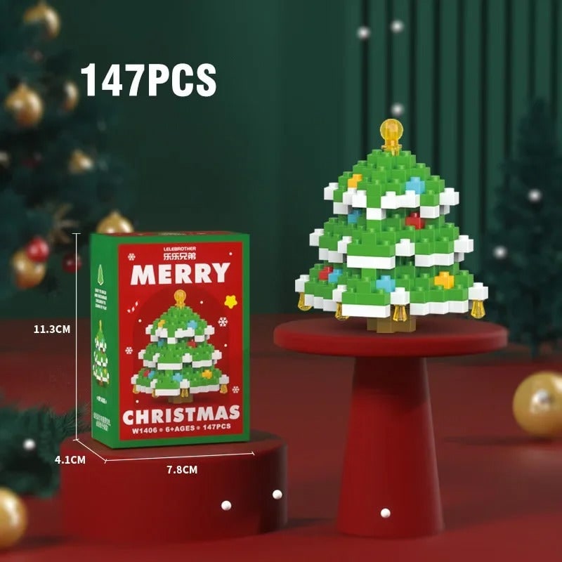 Micro Building Blocks and Mini Sets with Festive Holiday Figures - Image 9