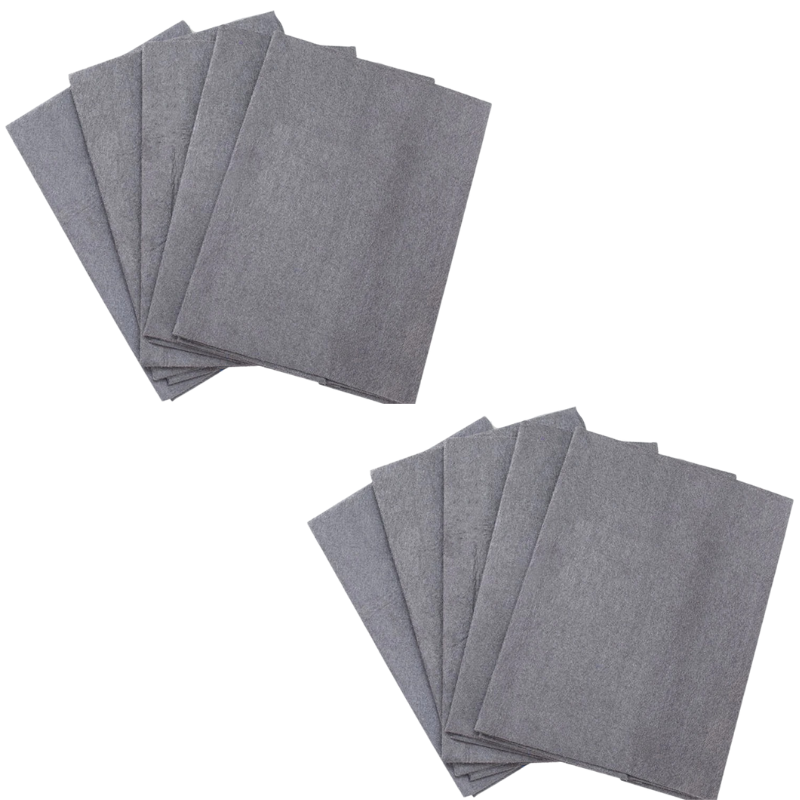 Microfiber Cleaning Cloths and Dust Rags Reusable Lint Free for Glass and Surfaces - Image 3