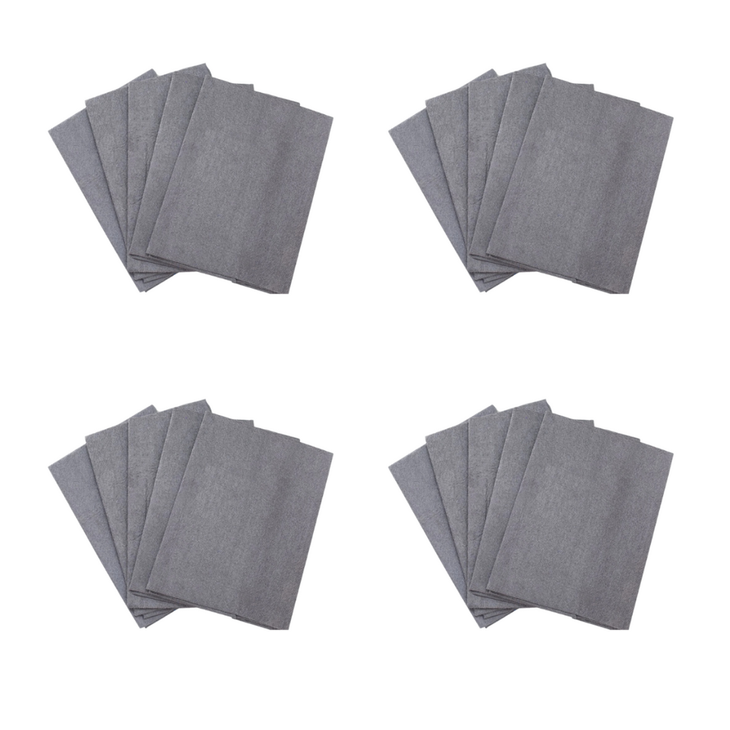 Microfiber Cleaning Cloths and Dust Rags Reusable Lint Free for Glass and Surfaces - Image 4