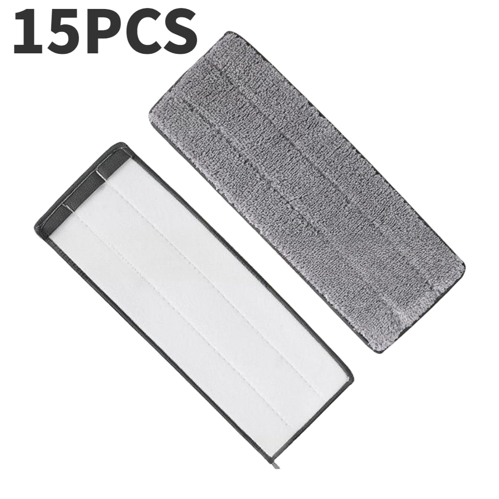 Microfiber Flat Mop Pads Self Wringing Squeeze Collapsible Bucket Self-wringing - Image 4