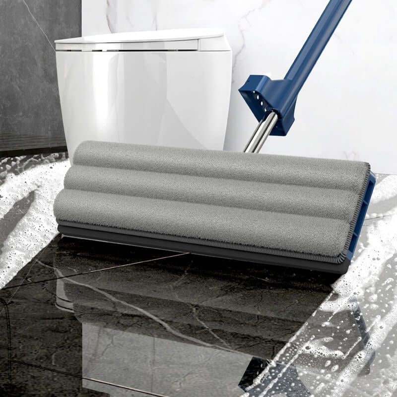 Microfiber Flat Mop Pads Self Wringing Squeeze Collapsible Bucket Self-wringing - Image 8
