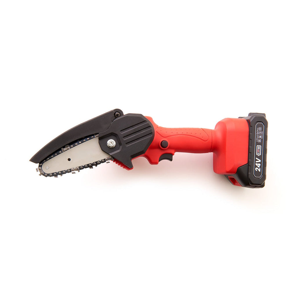 Mini Chainsaw Cordless Rechargeable Handheld Portable Outdoor Garden Tool Compact - Image 3