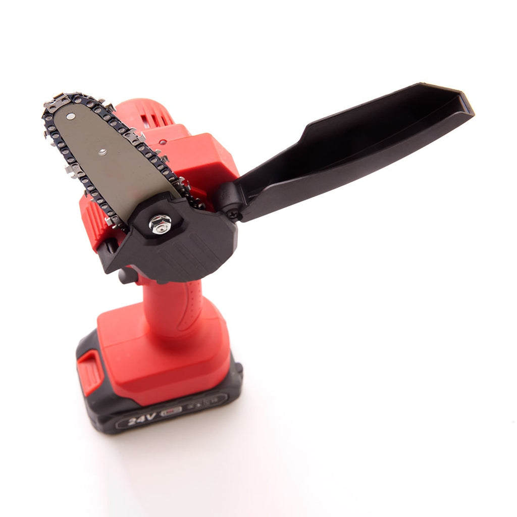 Mini Chainsaw Cordless Rechargeable Handheld Portable Outdoor Garden Tool Compact - Image 5