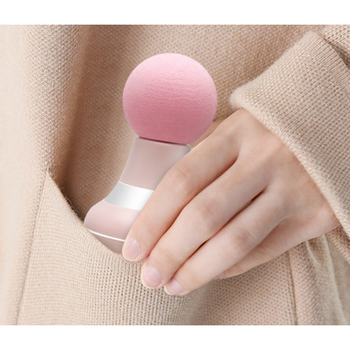 Mini Handheld Portable Massage Gun with Deep Tissue Foam Ball Head and USB Rechargeable - Image 4