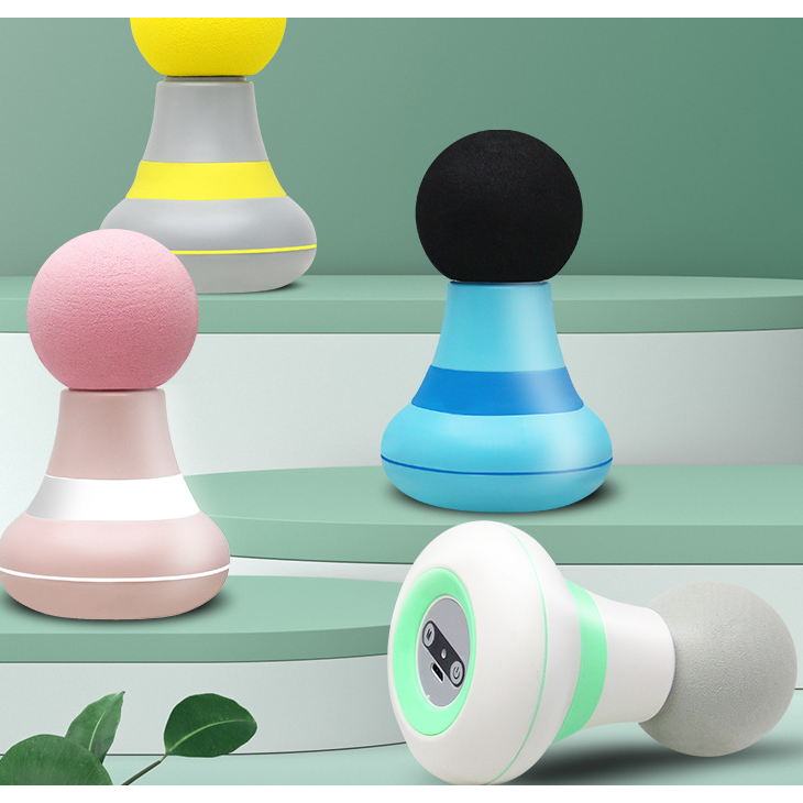 Mini Handheld Portable Massage Gun with Deep Tissue Foam Ball Head and USB Rechargeable - Image 7