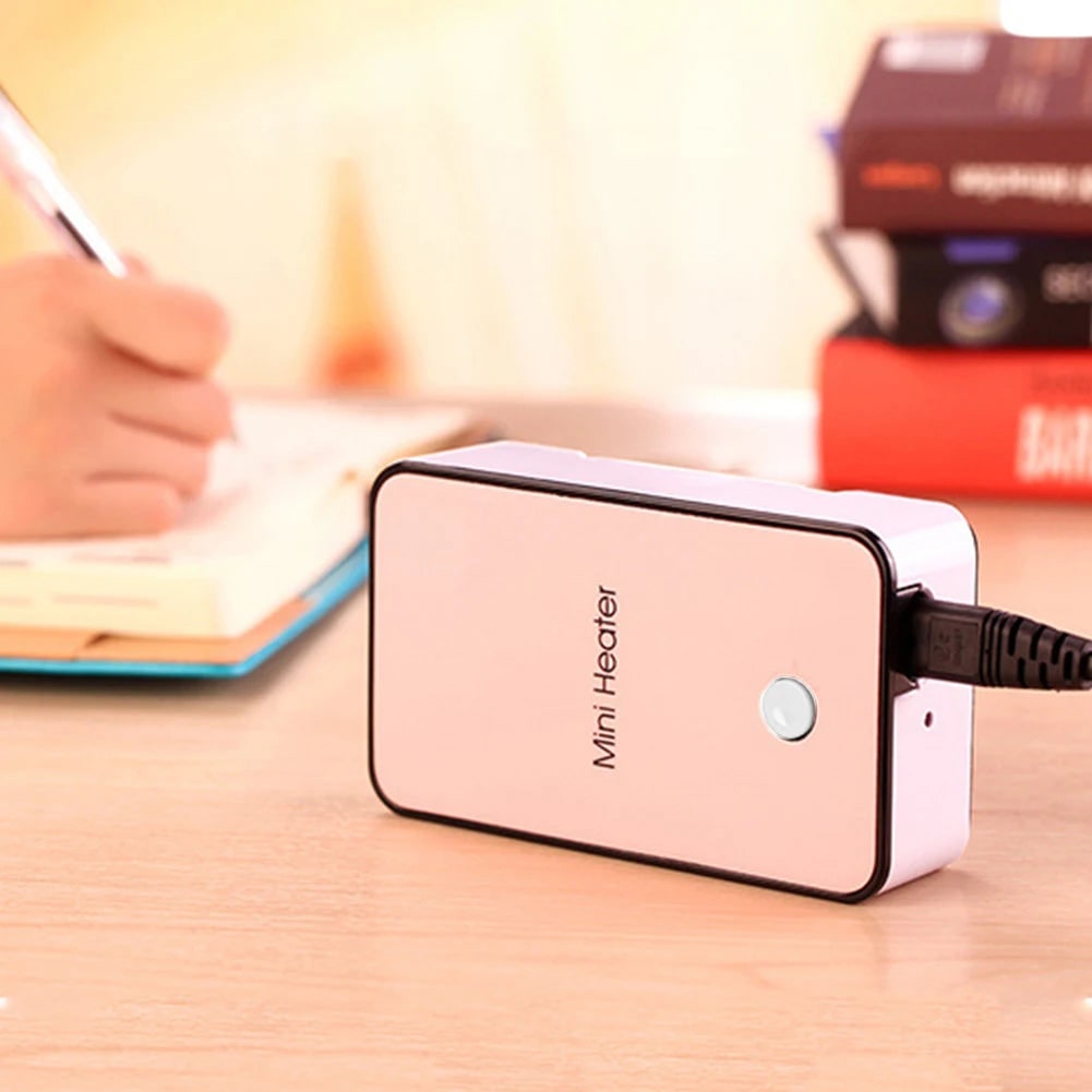 Mini Portable Ceramic Space Heater with Energy Efficient Ptc Heating for Home Office - Image 1