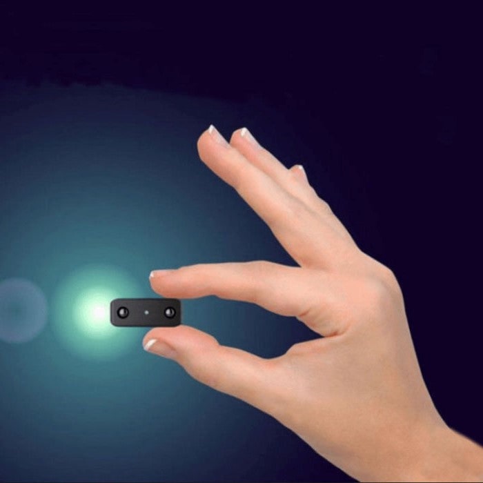 Mini Spy Security Camera with Night Vision Wireless Audio and Compact HD Design Small - Image 1