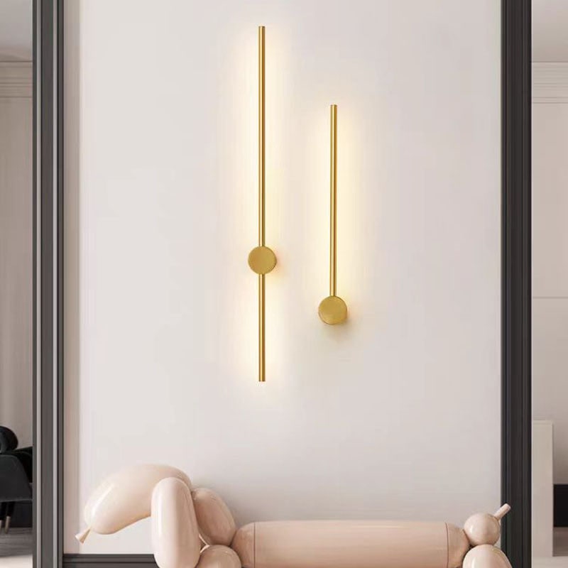 Modern Wall Sconce Light Contemporary Linear LED Metal Indirect Backlighting Matte Black - Image 2
